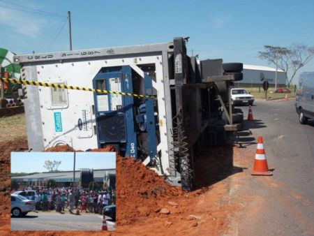 Os policiais solicitaram ajuda de outros militares de regiões vizinhas para conter os populares.Foto: Divulgação