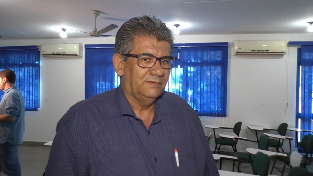 Presidente do Sindicato dos Empregados no Comércio de Três Lagoas, Eurides de Freitas. Foto: Hugo Leal/Rádio Caçula.