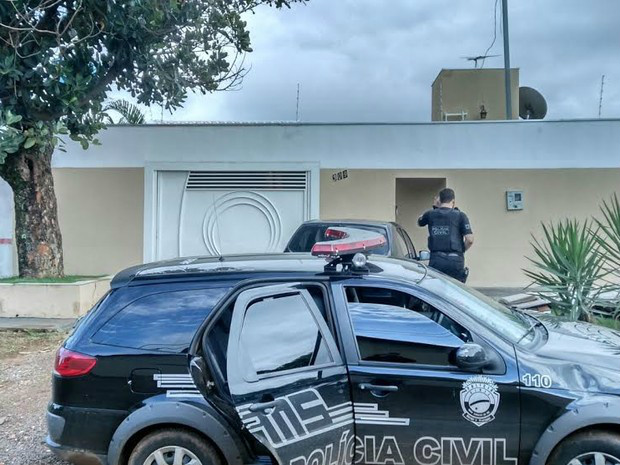 Local onde policiais da Derf realizaram a busca nesta sexta (Foto: Divulgação Polícia Civil/MS)