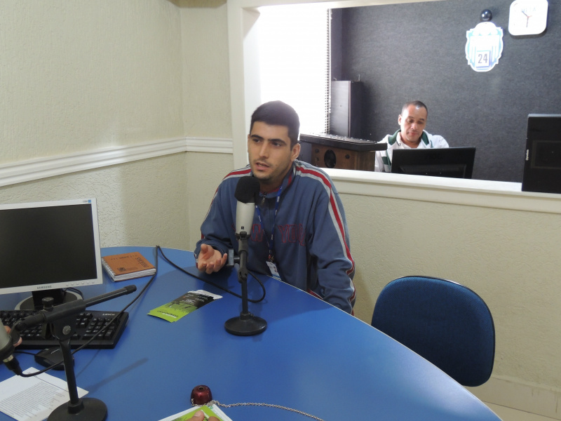 Luiz Neto coordenador do Sesc de Três Lagoas.Foto: Rádio Caçula