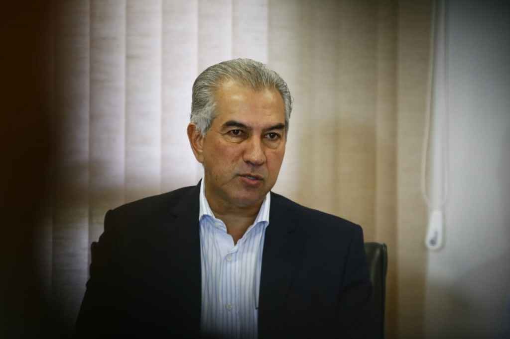 Anúncio feito pelo governador Reinaldo Azambuja na manhã desta segunda-feira (23) em Campo Grande (MS). Foto: Midia Max