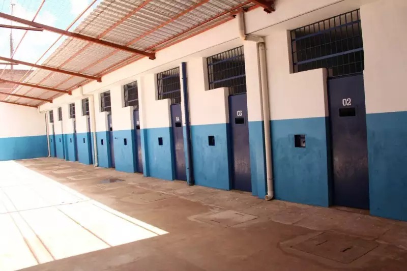 A ala foi construída com a mão-de-obra dos próprios presos (Foto:Divulgação)