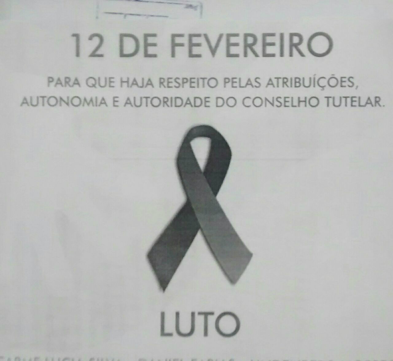 Amanhã (12) os Conselhos Tutelares de todo país fecham as portas para manifestar contra a morte de três conselheiros em Pernambuco ocorridas no último sábado (7). Foto: Rádio Caçula