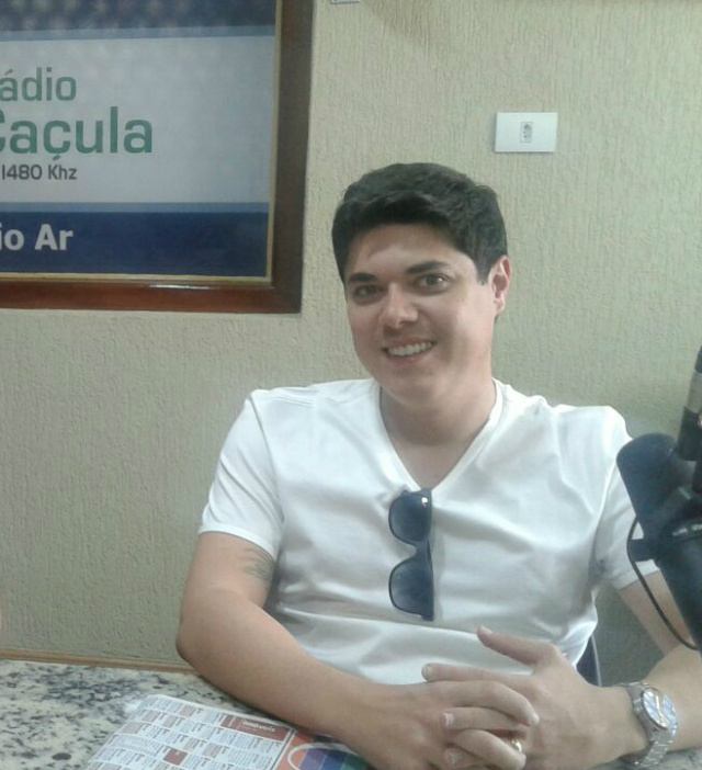 Dr. Rodolfo Guerra. Foto: Marcio Ribeiro/ Rádio Caçula.