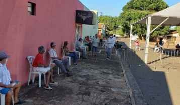 Para os idosos confinados de Campo Grande (MS), sair para vacinar é “respiro” na quarentena. Foto: Divulgação