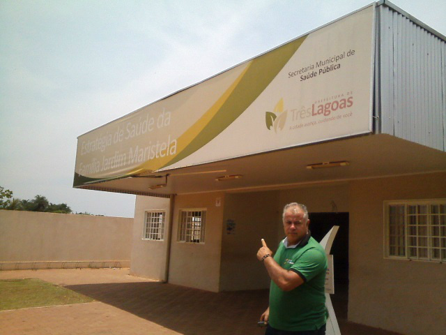Repórter Nilson Farias no ESF Jardim Maristela
