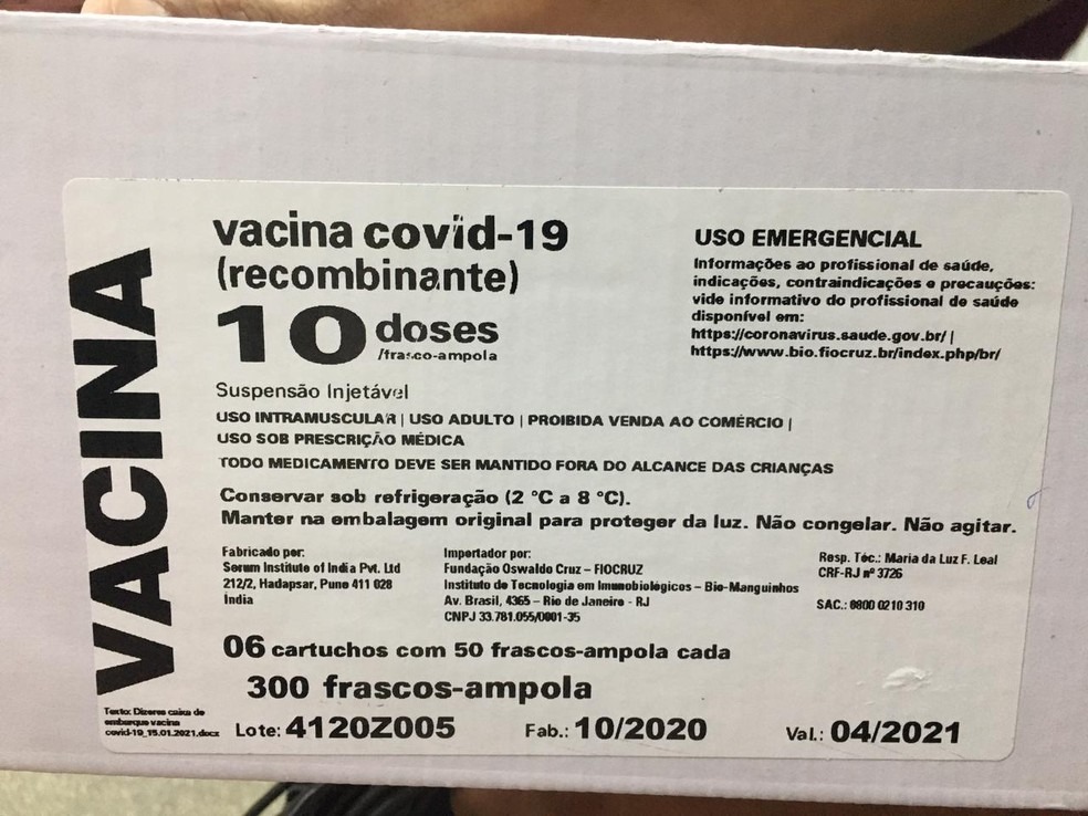 Vacinas estão sendo encaminhadas aos municípios de MS — Foto: Carla Salentim/TV Morena