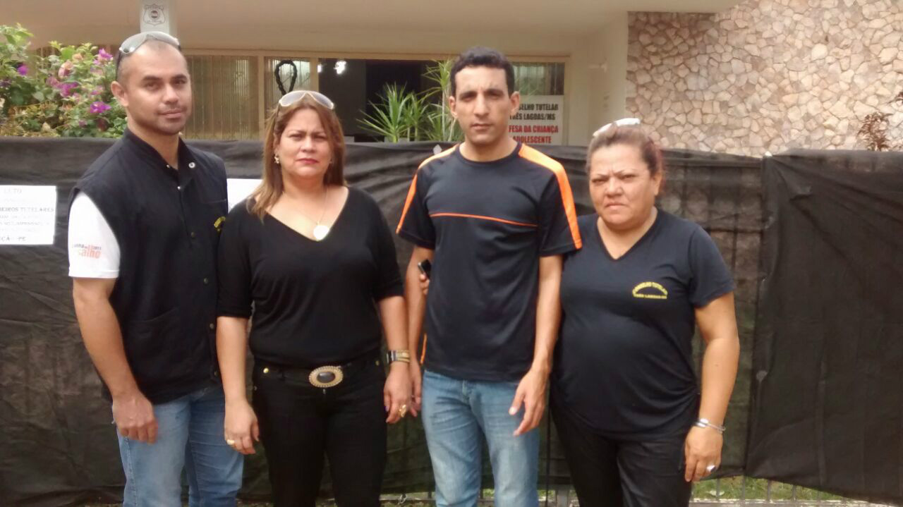 Conselheiros tutelares de Três Lagoas estão de luto por tr~es colegas assassinados em Pernambuco. Foto: Rádio Caçula