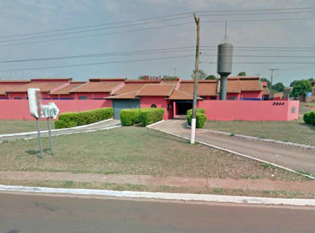 A vítima foi feita refém em um dos quartos do motel (Foto: Reprodução/Internet)