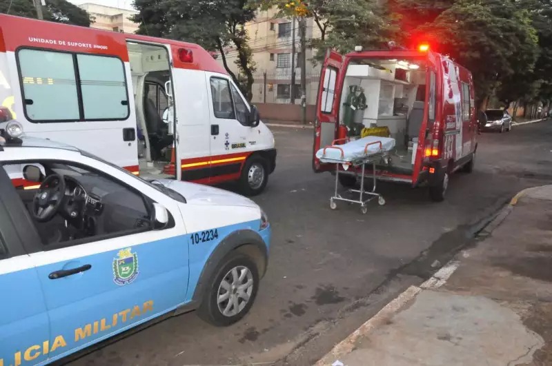 A vítima morreu no pátio da unidade em 11/02/2015 (Foto: Marcelo Calazans)