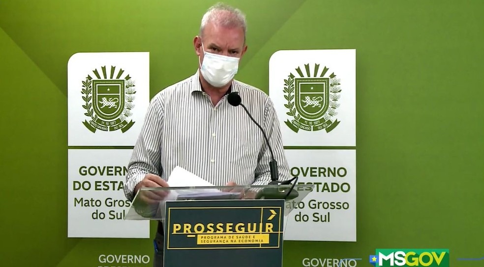 Secretário estadual de Saúde, Geraldo Resende — Foto: Reprodução/Redes Sociais