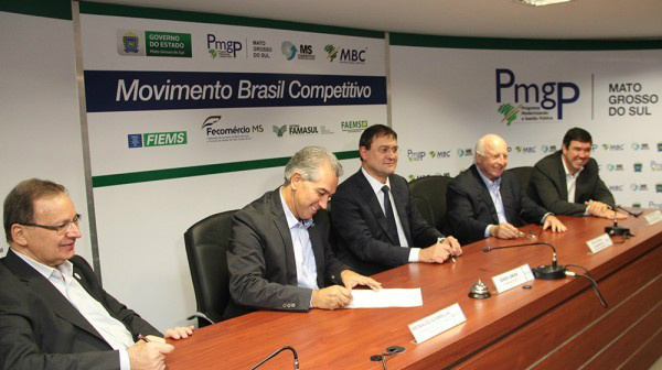 Governo de Mato Grosso do Sul adere ao MS Competitivo. Foto: Chico Ribeiro/Governo do MS