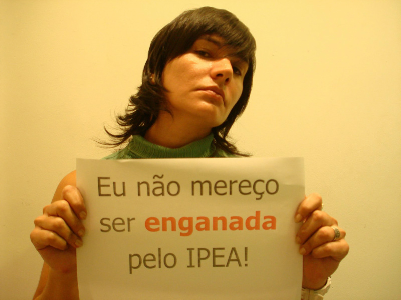 Erro do IPEA causou revolta e novas manifestações nas redes sociais (Foto: Sophia Costa, VEJA)