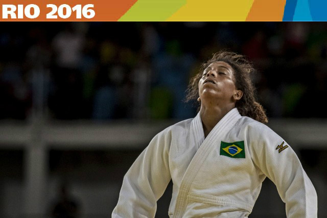 Rafaela Silva é ouro para o Brasil - Foto: CBJ / Divulgação