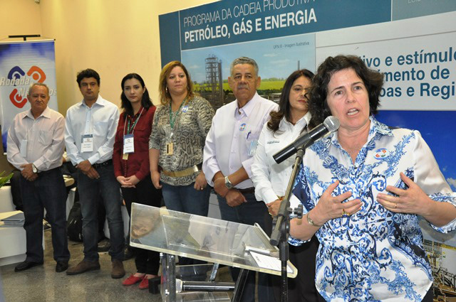 Prefeita participa da rodada de negócios.Foto: Assessoria