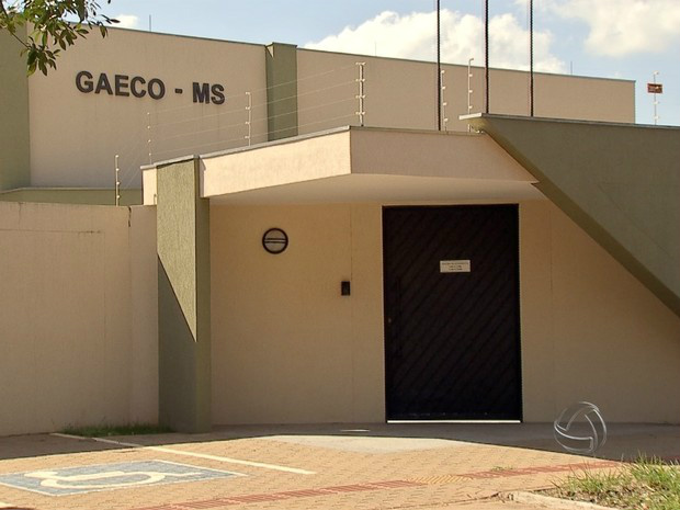 Gaeco efetuou prisão de uma das suspeitas em MS (Foto: Reprodução/TV Morena)
