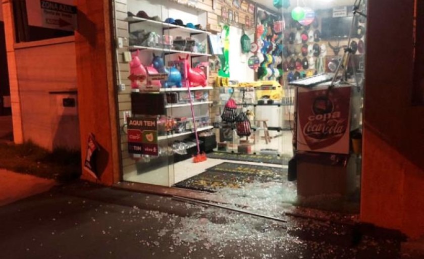 Comerciante que teve loja invadida e seu prejuízo chegou a R$5mil. Foto: Divulgação