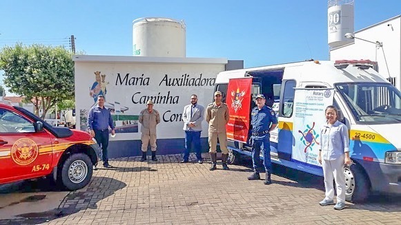 A união dos Rotary’s Club que abraçaram Três Lagoas (MS). Foto: Rede Social Rotary Club