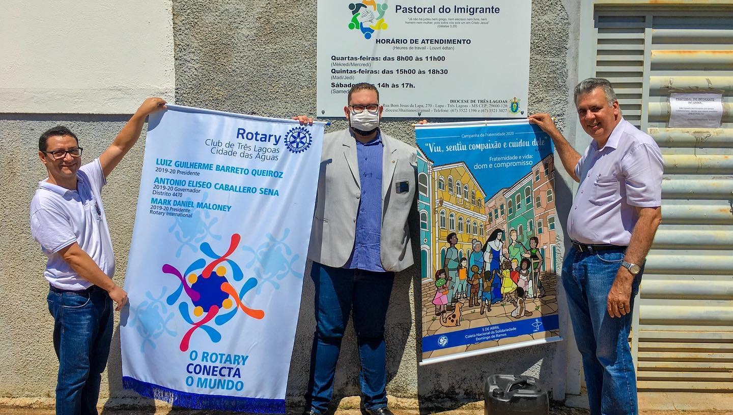 A união dos Rotary’s Club que abraçaram Três Lagoas (MS). Foto: Rede Social Rotary Club