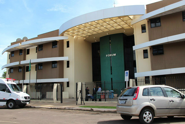 Fórum de Três Lagoas. (Foto: Arquivo/ Rádio Caçula).