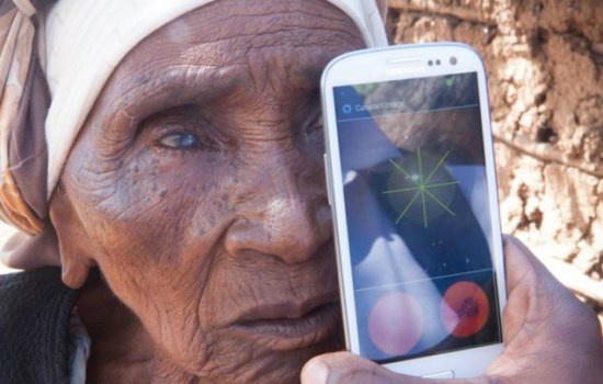 Foto: ReproduçãoO “oculista de bolso” permite que exames oftalmológicos sejam realizados em qualquer lugar na Terra
