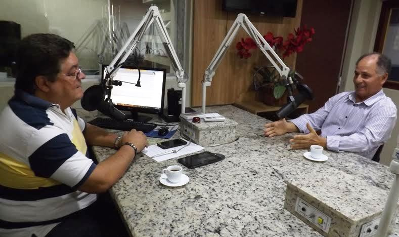 Romeu de Campos Júnior entrevistou o secretário nesta segunda-feira, no Programa Linha Direta com a Notícia