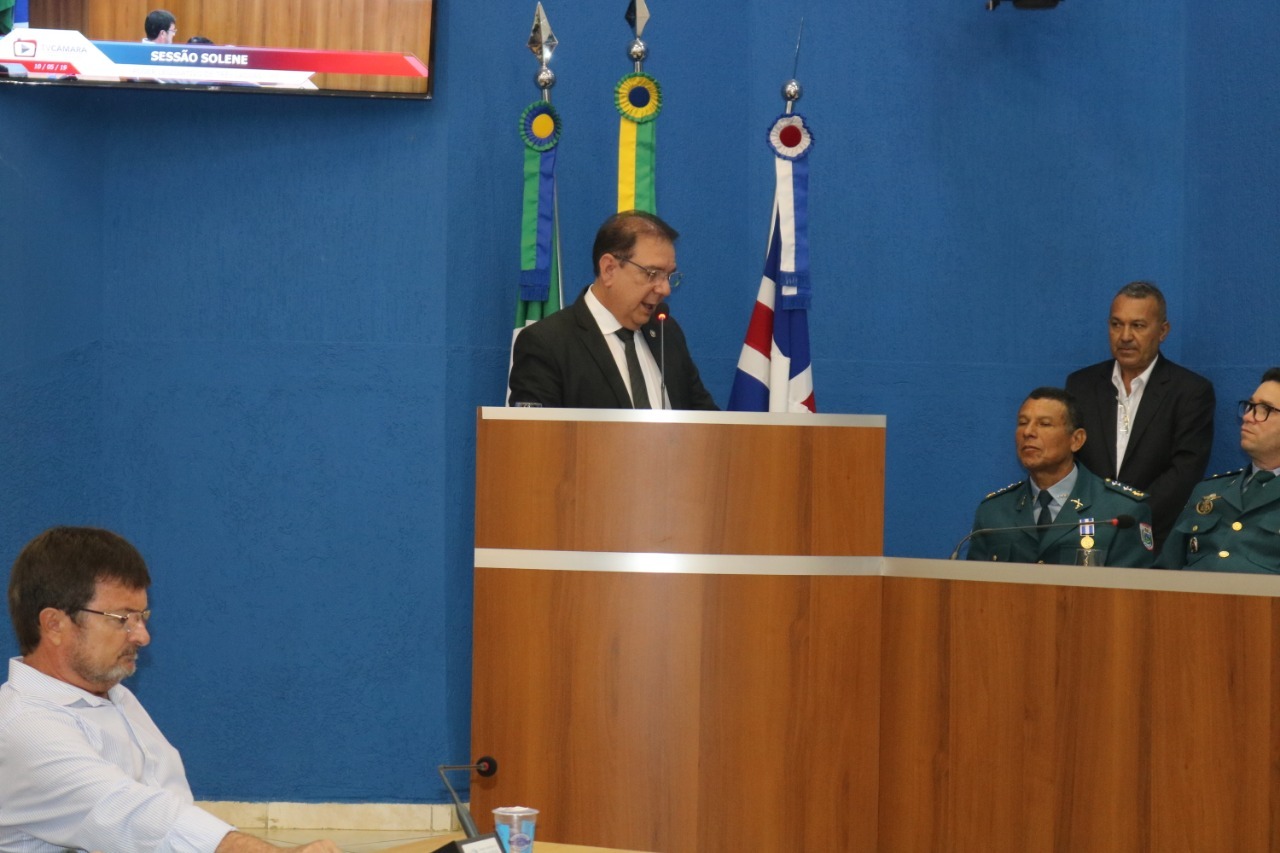  O Delegado-Geral da Polícia Civil do Estado de Mato Grosso do Sul Marcelo Vargas Lopes afirmou que a Polícia Civil do Mato Grosso do Sul é um expoente no Brasil, apontando como  uma das melhores do Pais. Foto: Assessoria/Rádio Caçula.