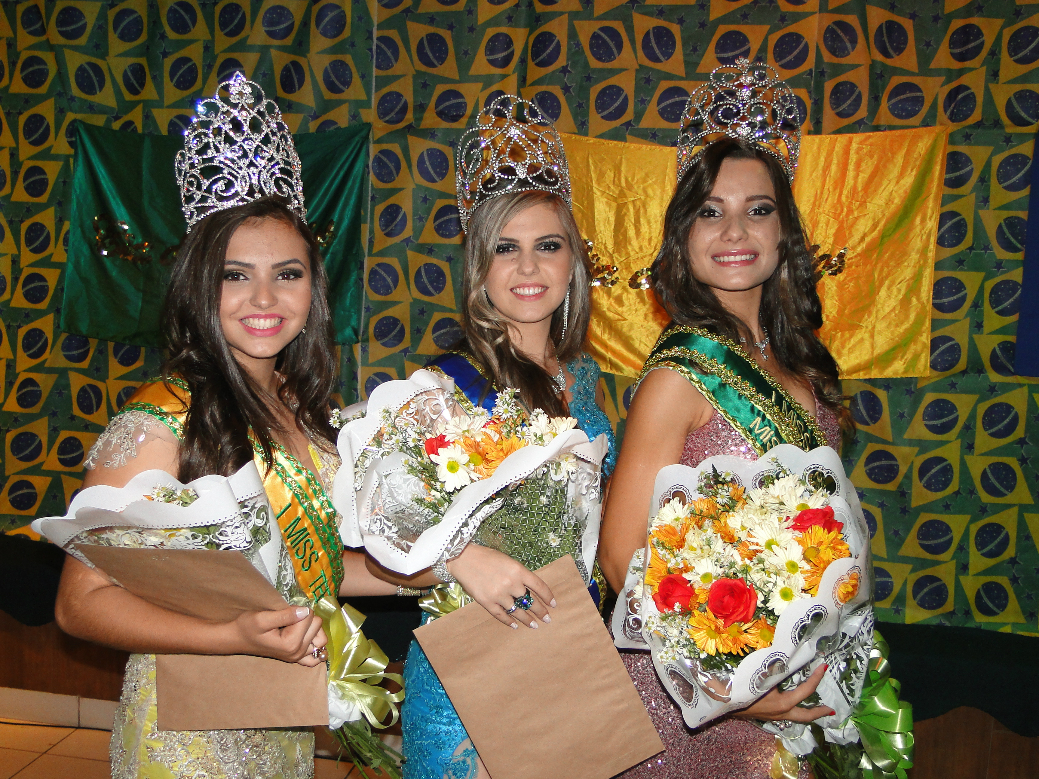 Vencedoras de edIçoes anteriores do Miss Três Lagoas (MS). Foto: Divulgação