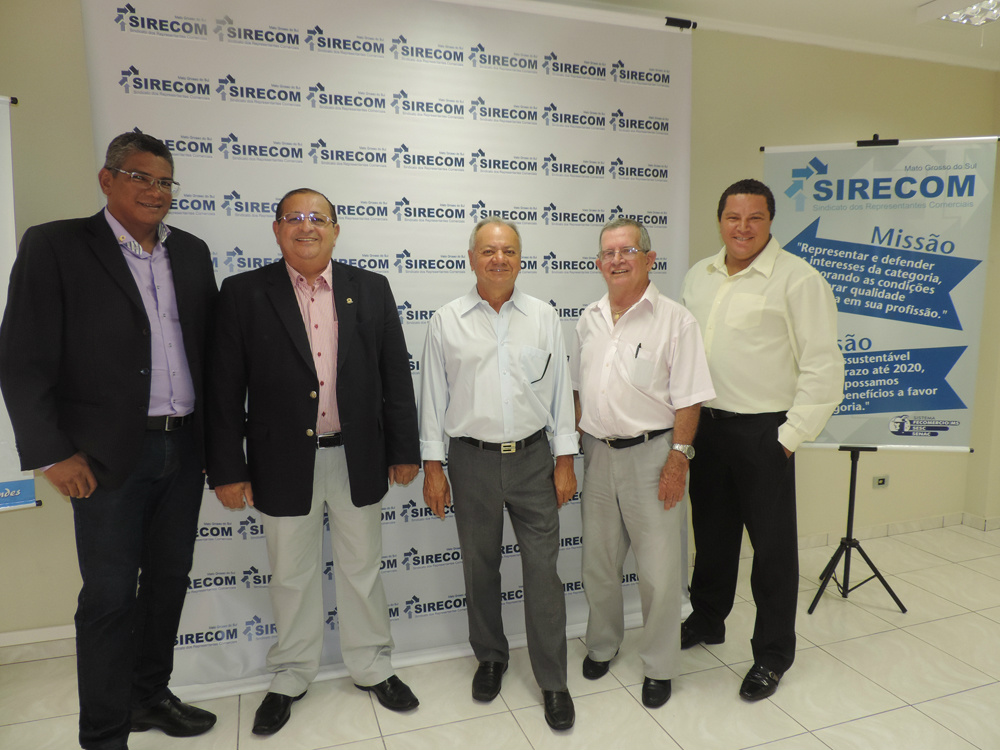 SIRECOM-MS e MT elegem nova diretoria. Foto: Assessoria Sirecom.