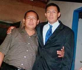 José Silva à esquerdaFoto: Arquivo Família