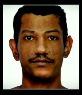 Retrato Falado do suspeito (Foto: Divulgação)