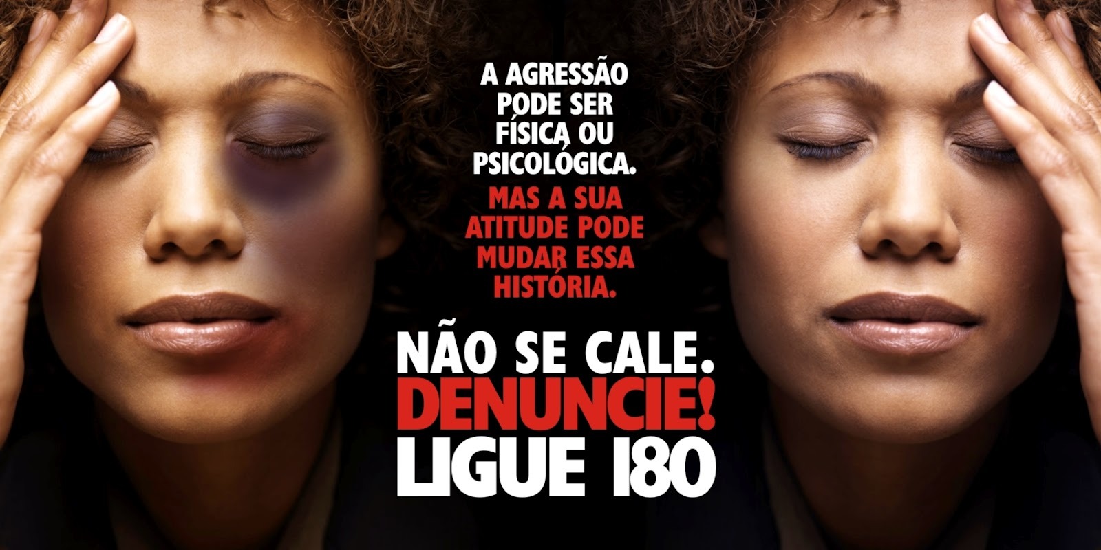 Não se cale, denuncie!