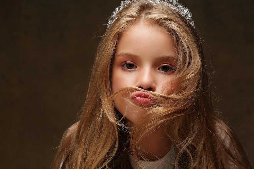 Criança de MS venceu concurso de Mini Miss Brasil — Foto: Hora da Miss/Divulgação