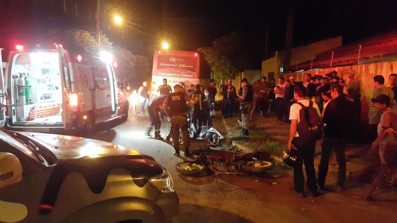 Rotai que passava no local fez os primeiros atendimentos e acionou o Samu 