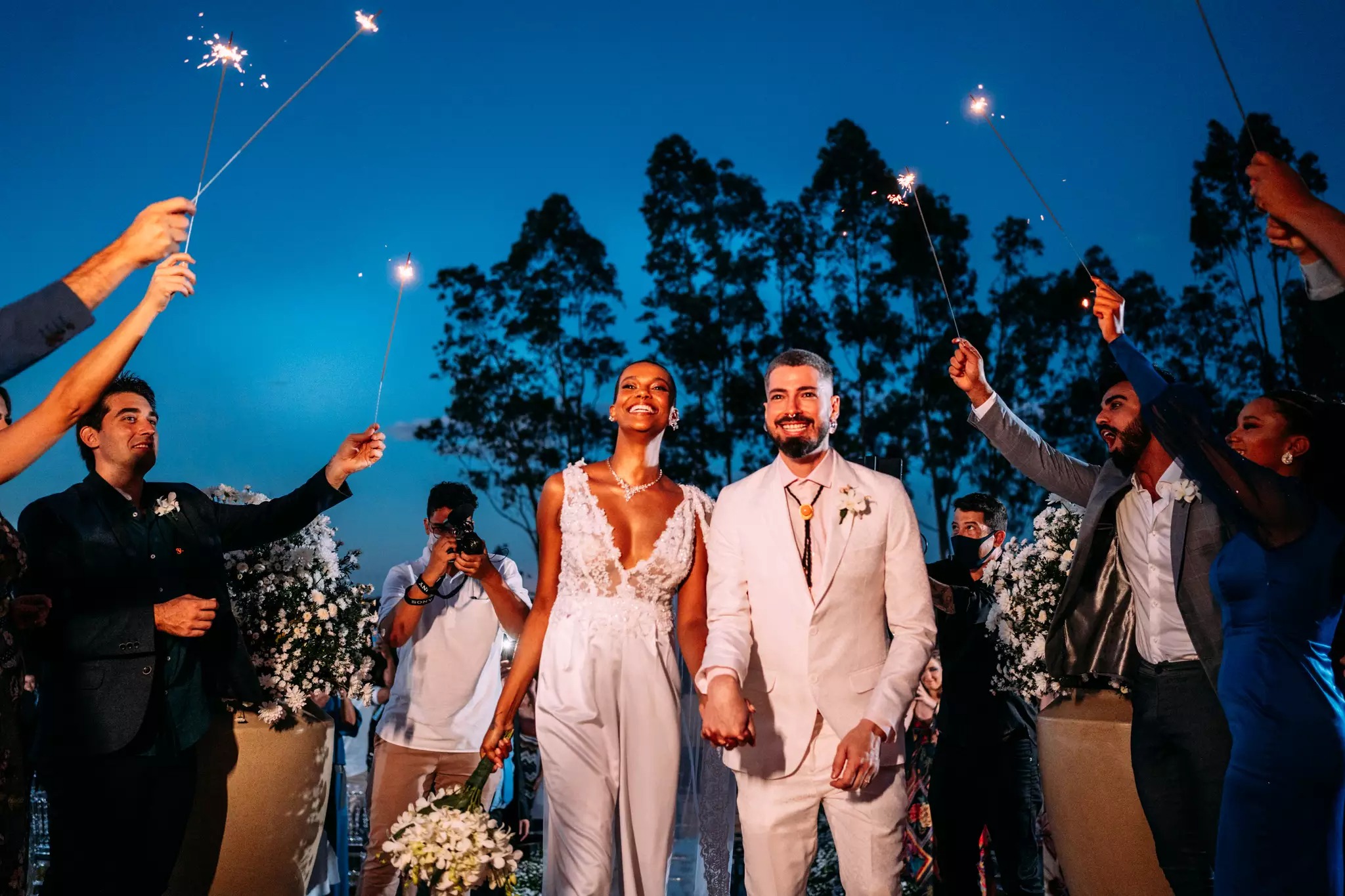O casal se conheceu em São Paulo, durante o Carnaval. (Foto: @Pedredp)