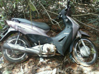 Biz foi encontrada rapidamente pela polícia.Foto: Assessoria 8BPM