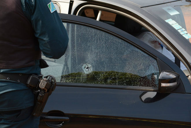 Vítima não chegou nem a tirar cinto de segurança - Foto: Bruno Henrique/Correio do Estado