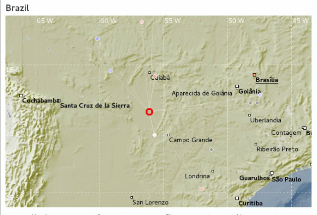 Terremoto de magnitude 3.0 foi registrado em Corumbá - Foto: Reprodução / UNB