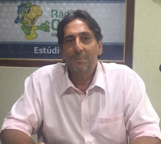 Gestor da Casa do Trabalhador Jurandir da Cunha Viana Junior (Nuna). Foto: Rádio Caçula.