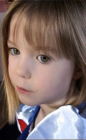 Madeleine desapareceu durante férias com a família na Praia da Luz, no Algarve (sul de Portugal), em 2007
