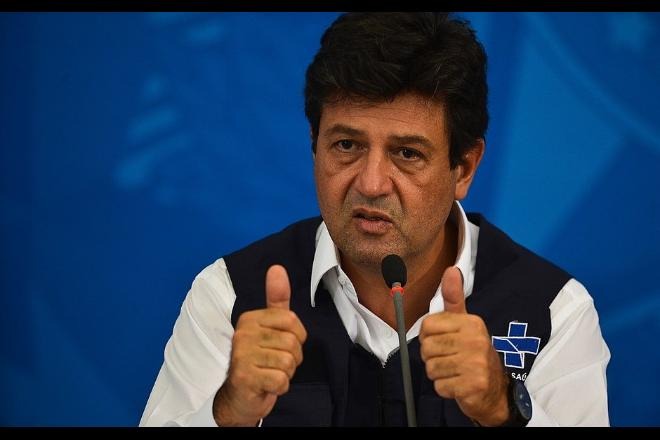 Ministro da Saúde alertou sobre desabastecimento de máscaras descartáveis - Marcello Casal Jr./Agência Brasil