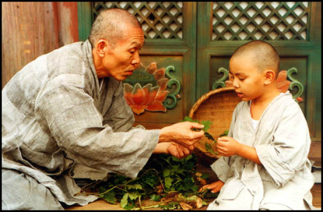 Imagem: O Monge e o Menino. sanchin-dojo.blogspot.com.