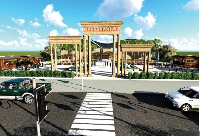 Feira Central segue com calendário de obras em 2020. FOTO: Ilustração 3DPFMTL