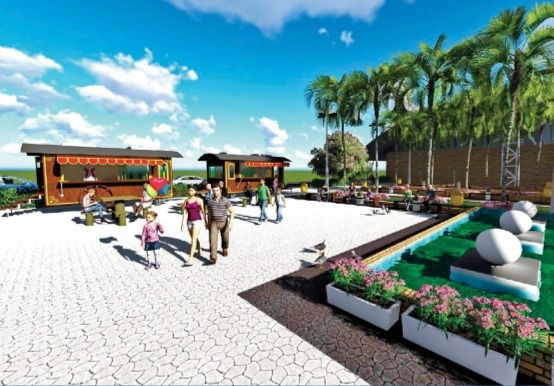 Feira Central segue com calendário de obras em 2020. FOTO: Ilustração 3D PFMTL