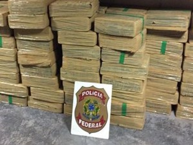 Drogas apreendidas durante a operação (Foto: Polícia Federal)