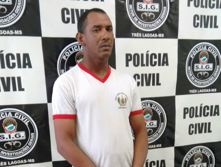 José Ricardo Brito Silva  matou seu amigo a pauladas em Três Lagoas (Foto Rádio Caçula)