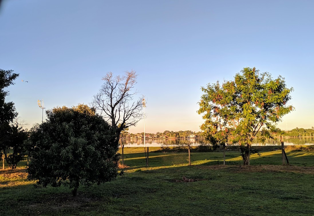 Céu de brigadeiro na manhã de hoje (27) em Três Lagoas. Foto: Rádio Caçula/Rodrigo de Freitas