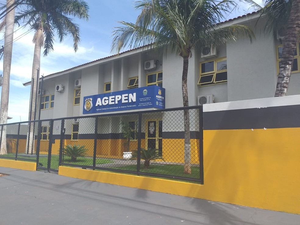 Agepen mantém suspensão de visitas em presídios de MS — Foto: Agepen/Divulgação
