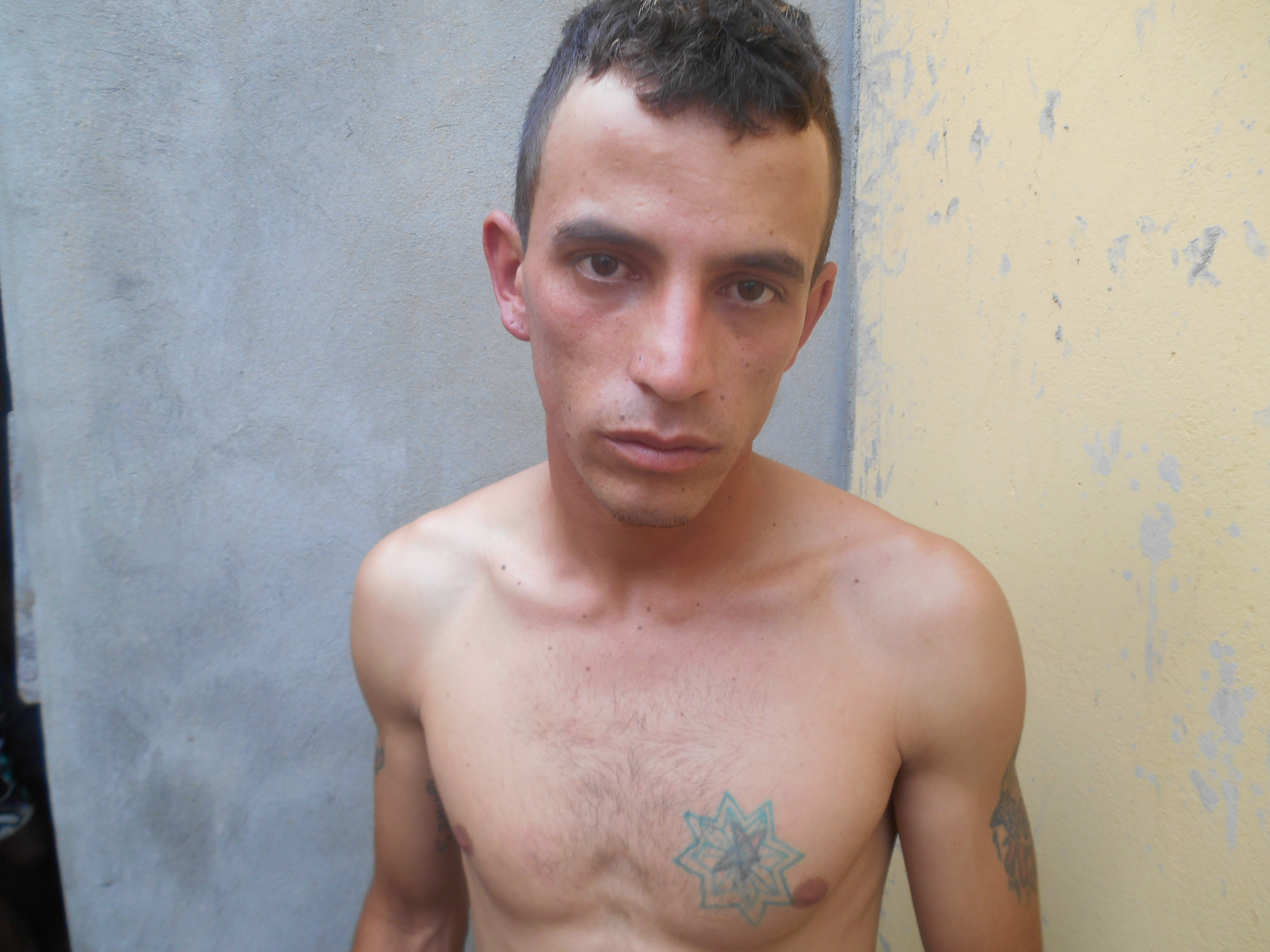 Samuel de Souza Pereira(22),furto a moto no Pátio do Detran de Santa Rita do Pardo.Foto:Rádio Caçula