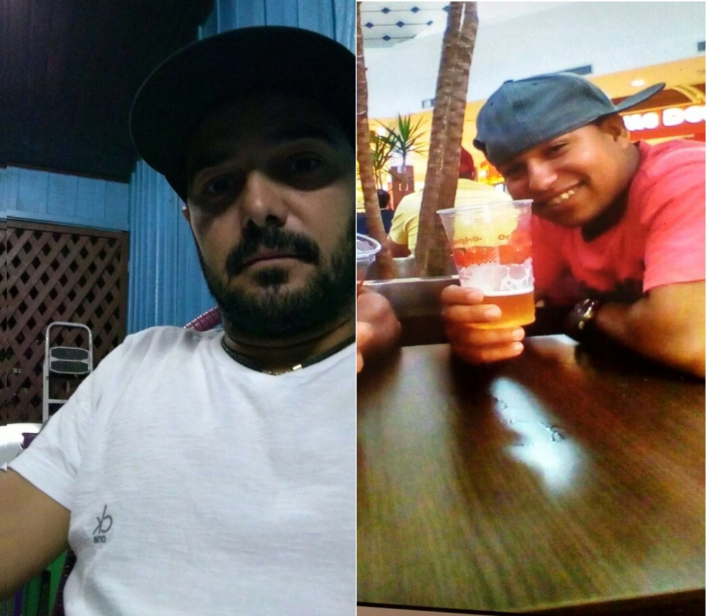 Anelton Alves da Silva de 30 anos e seu amigo Willians Santos da Silva de 26.